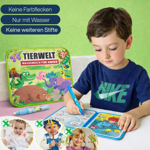 MagicMalbuch - kreatives Kinder Wassermalbuch
