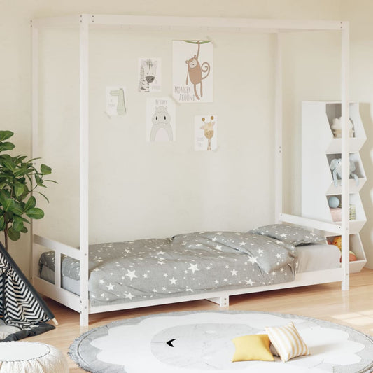 Kinderbett aus massivem Kiefernholz