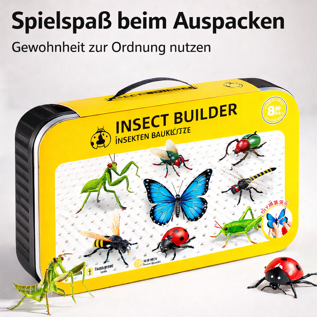 Insekten Montageset - motorisch förderndes Kinderspielzeug