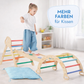 Montessori Kletterabenteuer 4in1 – Regenbogen (Kleinkinder 1–3 Jahre)