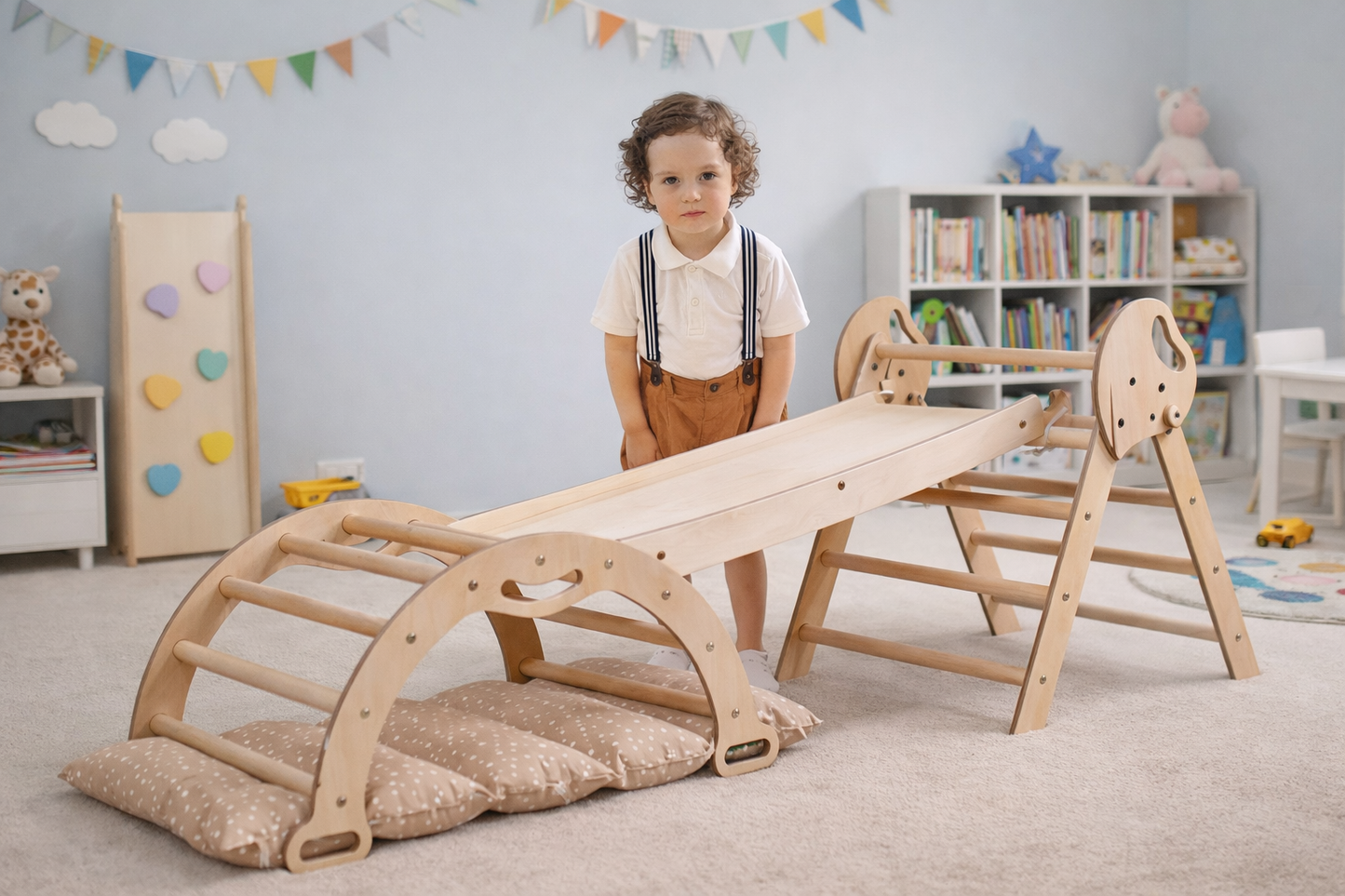 Montessori Kletterabenteuer 4in1 – (Für Babys & Kleinkinder 1–3 Jahre)