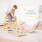 Montessori Kletterabenteuer 4in1 – Regenbogen (Kleinkinder 1–3 Jahre)