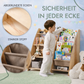 2in1 Montessori-Regal für Kleinkinder – Bücher & Spielzeug