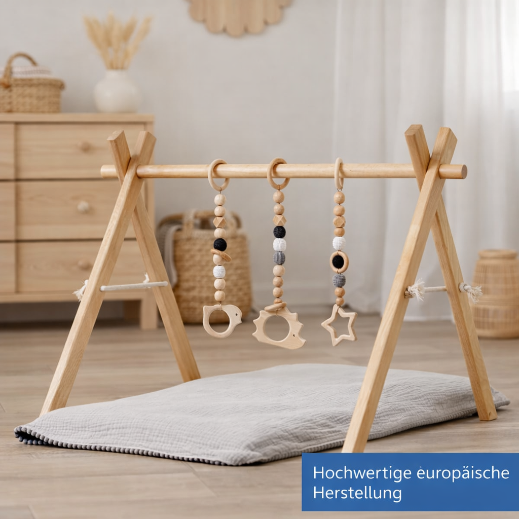 Baby Aktivitätsbogen aus Holz