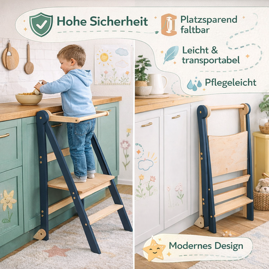 MiniMate Lernturm Montessori - Graphit