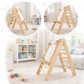 2-in-1 Kinder Staffelei mit Stuhl – Perfekt für Indoor Klettergerüst