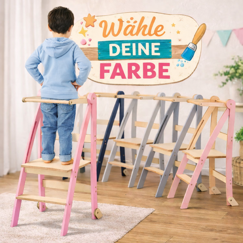 MiniMate Lernturm Montessori - Rosa