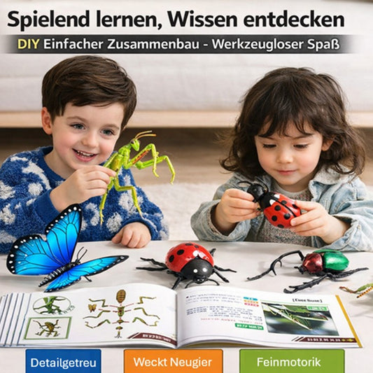 Insekten Montageset - motorisch förderndes Kinderspielzeug